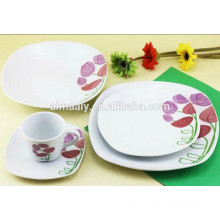 wholesale square ceramics dinner sets